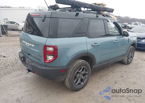 2021 Ford Bronco Sport Badlands из США, поврежденный, VIN 3FMCR9D9XMRA04672